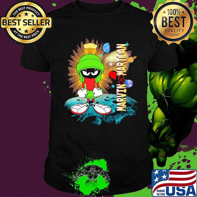 Official marvin the martian cartoon shirt