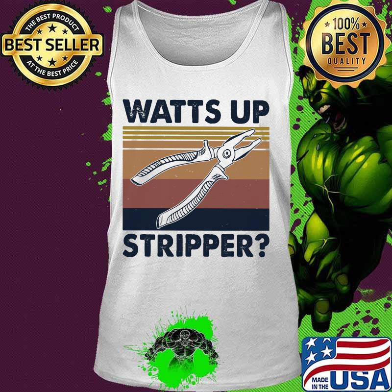 Official watts up strippers pliers vintage s Tank top Official watts up strippers pliers vintage s Tank top