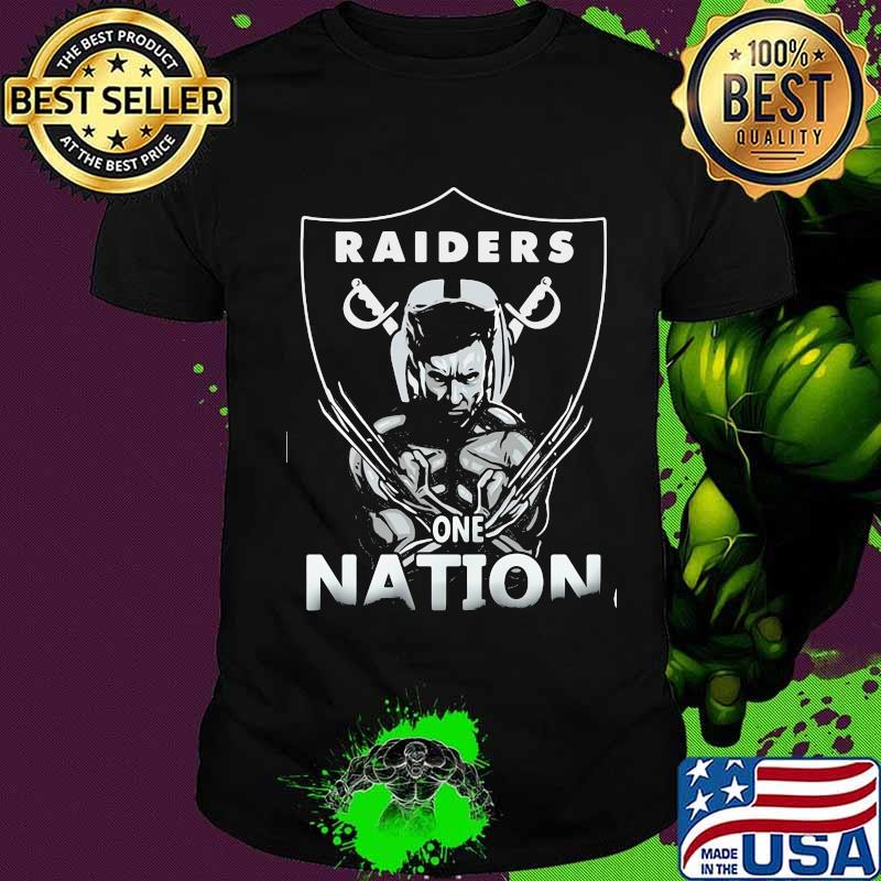 Oklahoma raiders football one nation shirt