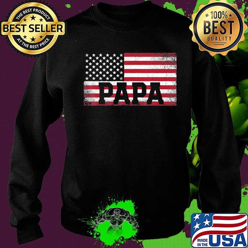 Papa american flag father's day 4th of july s Sweater Papa american flag father's day 4th of july s Sweater