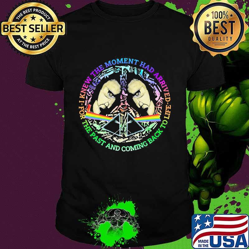 Pink floyd band i knew the moment has arrived the past and coming back to life shirt