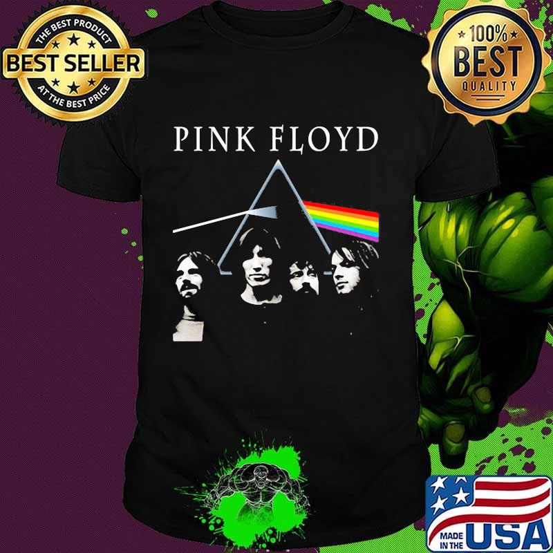 Pink floyd band members rainbow shirt