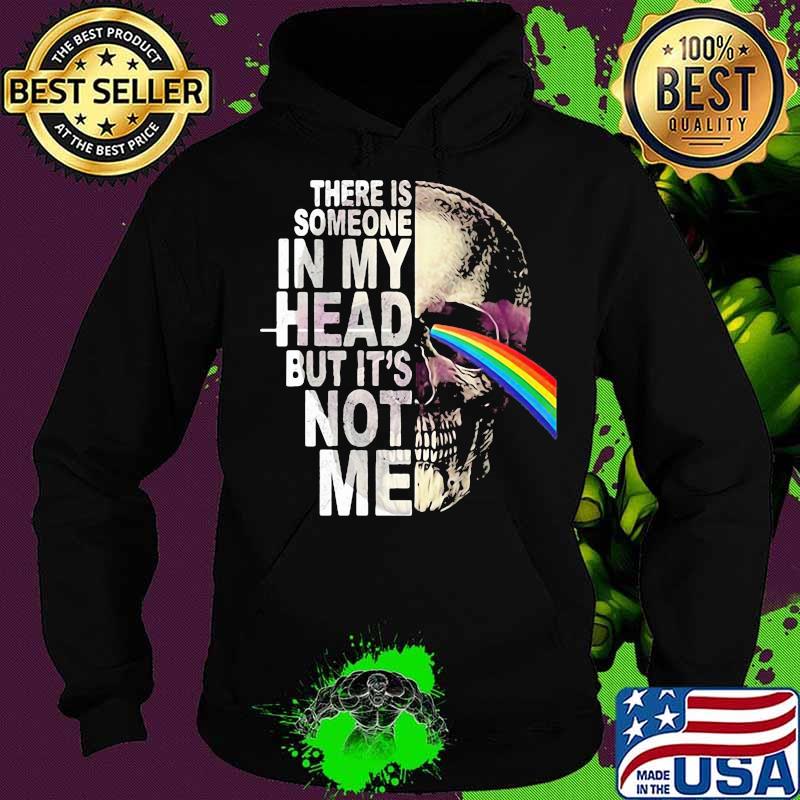 Pink floyd band skull there is someone in my head but it's not me s Hoodie Pink floyd band skull there is someone in my head but it's not me s Hoodie