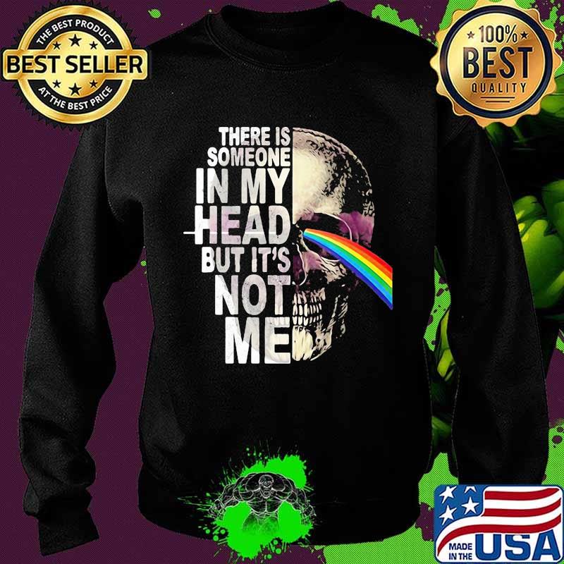 Pink floyd band skull there is someone in my head but it's not me s Sweater Pink floyd band skull there is someone in my head but it's not me s Sweater