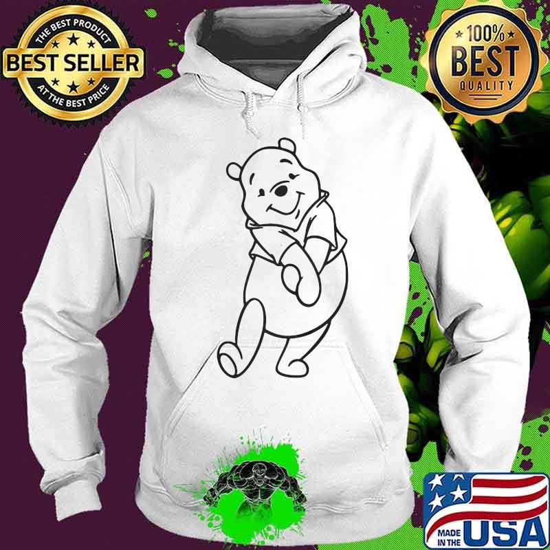 Pooh bear cartoon art s Hoodie Pooh bear cartoon art s Hoodie