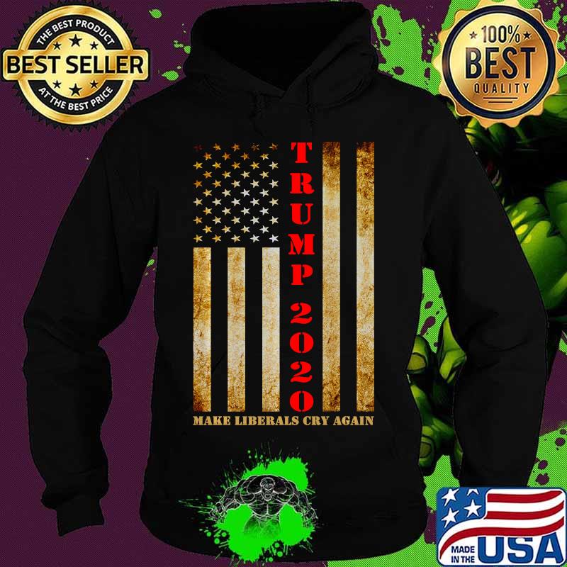 Pro Donald Trump 2020 Republican Conservative Retro US Flag Shirt Hoodie Pro Donald Trump 2020 Republican Conservative Retro US Flag Shirt Hoodie