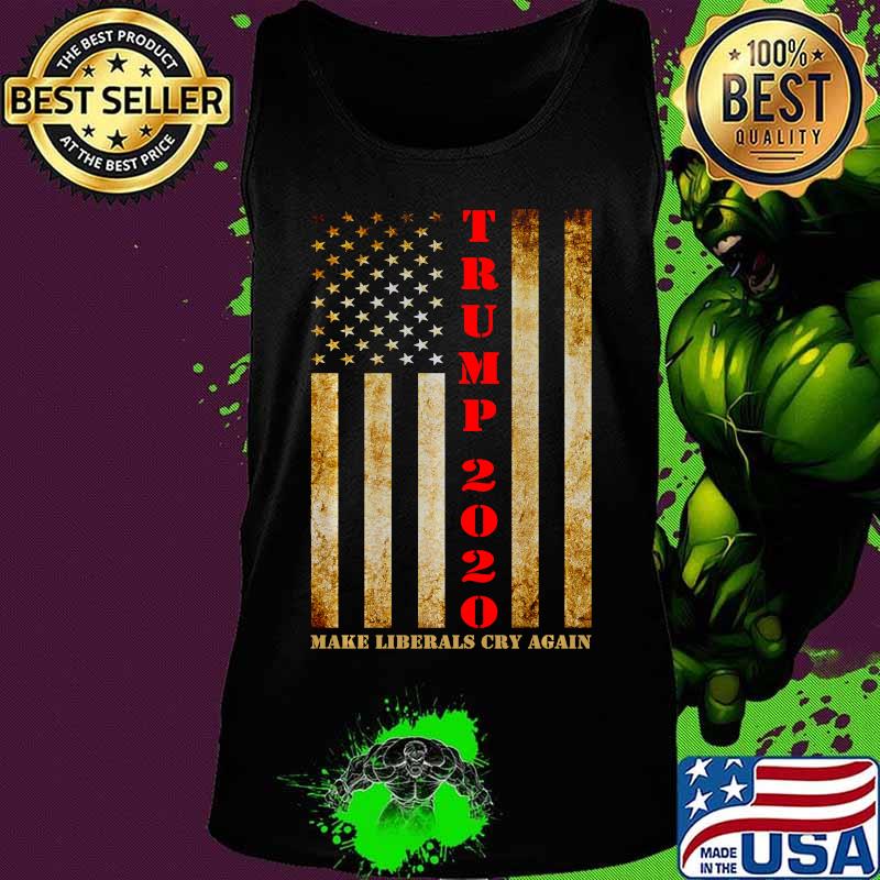 Pro Donald Trump 2020 Republican Conservative Retro US Flag Shirt Tank top Pro Donald Trump 2020 Republican Conservative Retro US Flag Shirt Tank top