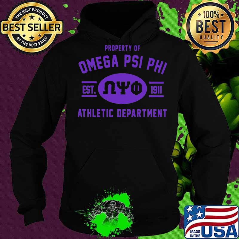 Property of omega psi phi deer since 1911 athletic department s Hoodie Property of omega psi phi deer since 1911 athletic department s Hoodie