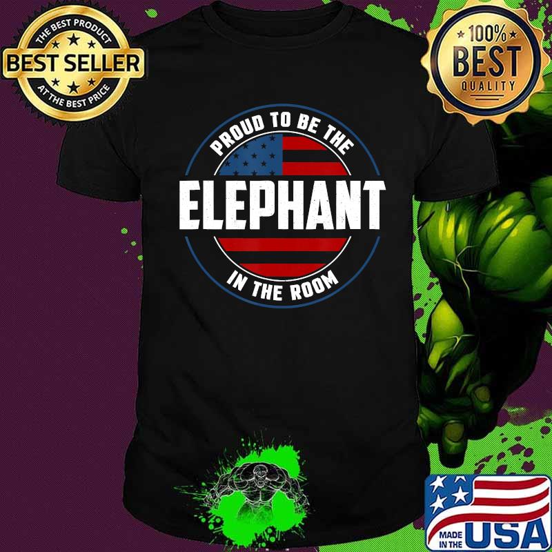Proud To Be The Elephant Republican Support Election Voting T-Shirt