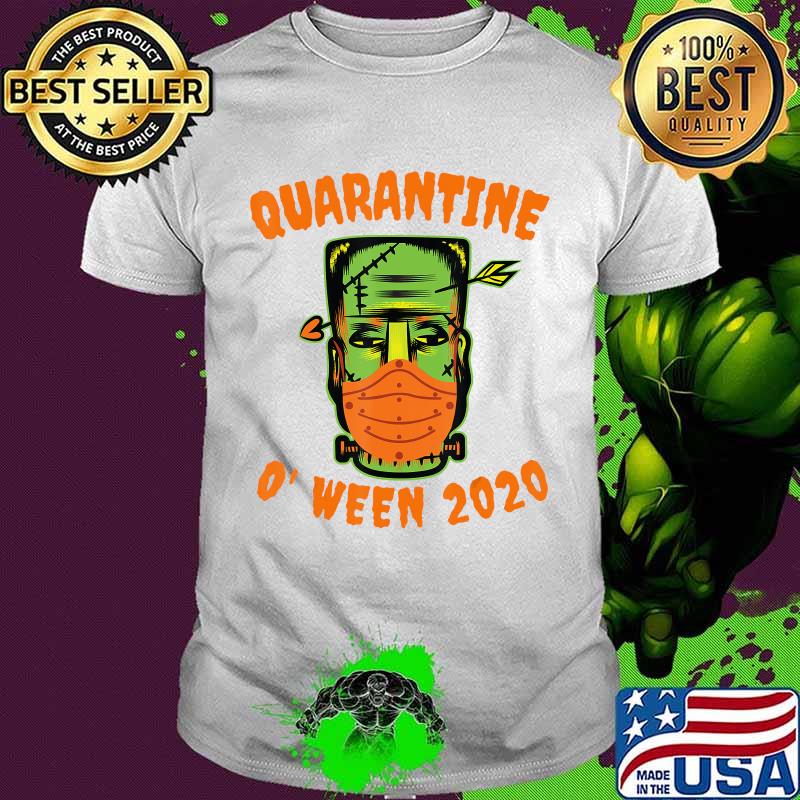 QUARANTINE-O-WEEN 2020 FRANKENSTEIN FACE MASK COLLECTABLE T-Shirt