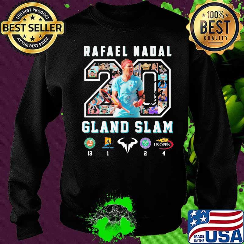Rafael nadal 20 gland slam badminton s Sweater Rafael nadal 20 gland slam badminton s Sweater