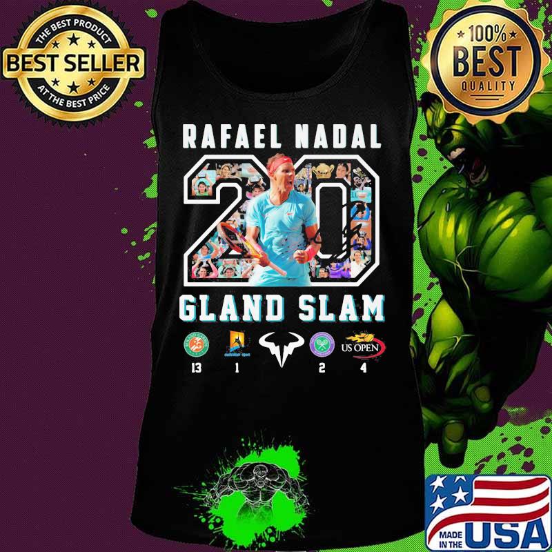 Rafael nadal 20 gland slam badminton s Tank top Rafael nadal 20 gland slam badminton s Tank top