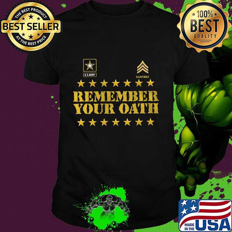 Remember your oath america shirt