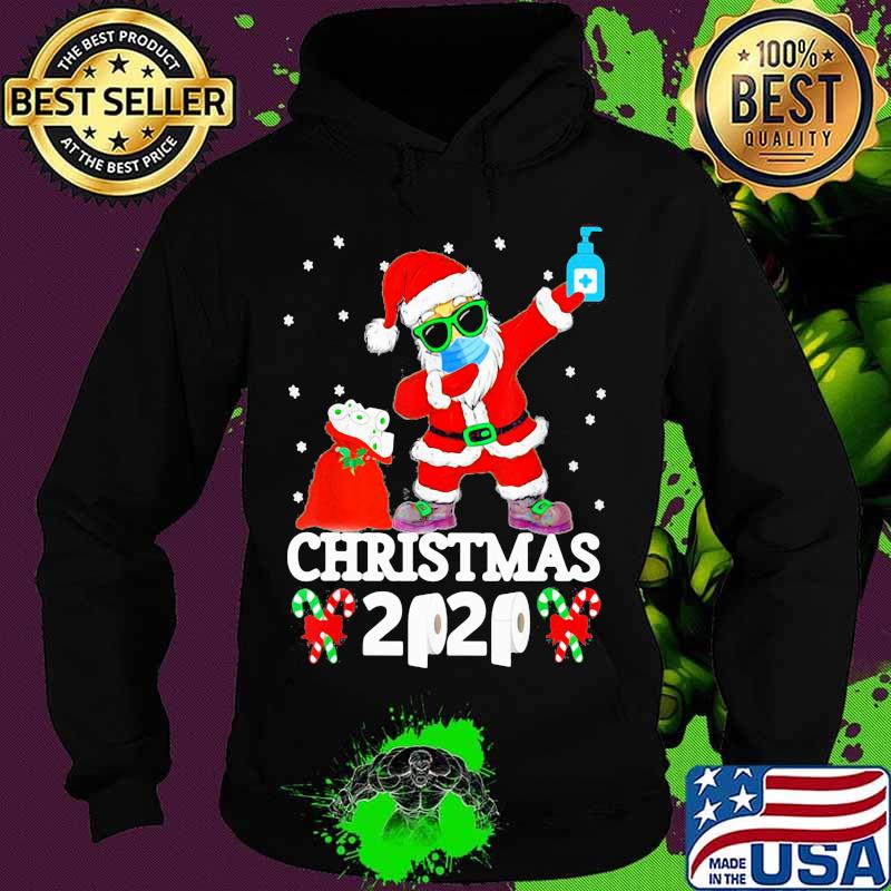 Santa wear mask covid 19 christmas 2020 s Hoodie Santa wear mask covid 19 christmas 2020 s Hoodie