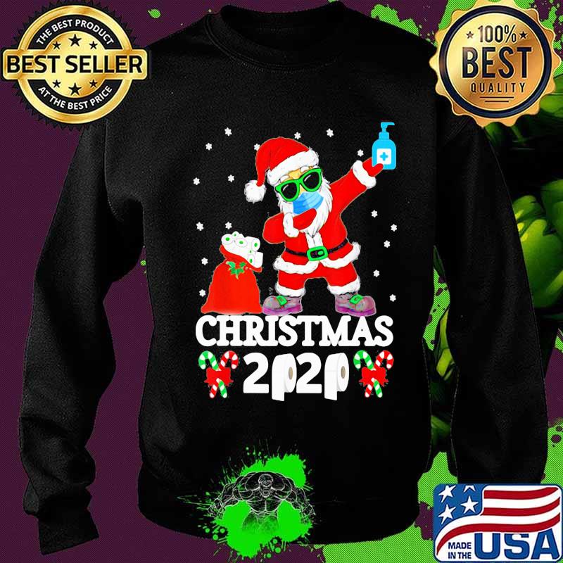 Santa wear mask covid 19 christmas 2020 s Sweater Santa wear mask covid 19 christmas 2020 s Sweater