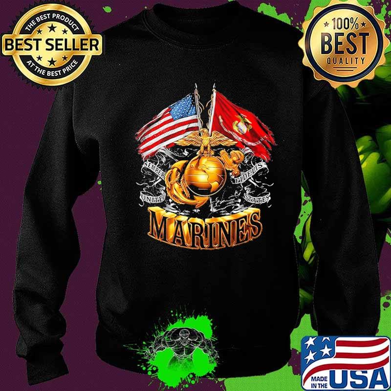 September United States Marine Corps Fidelis Flag Shirt Sweater September United States Marine Corps Fidelis Flag Shirt Sweater