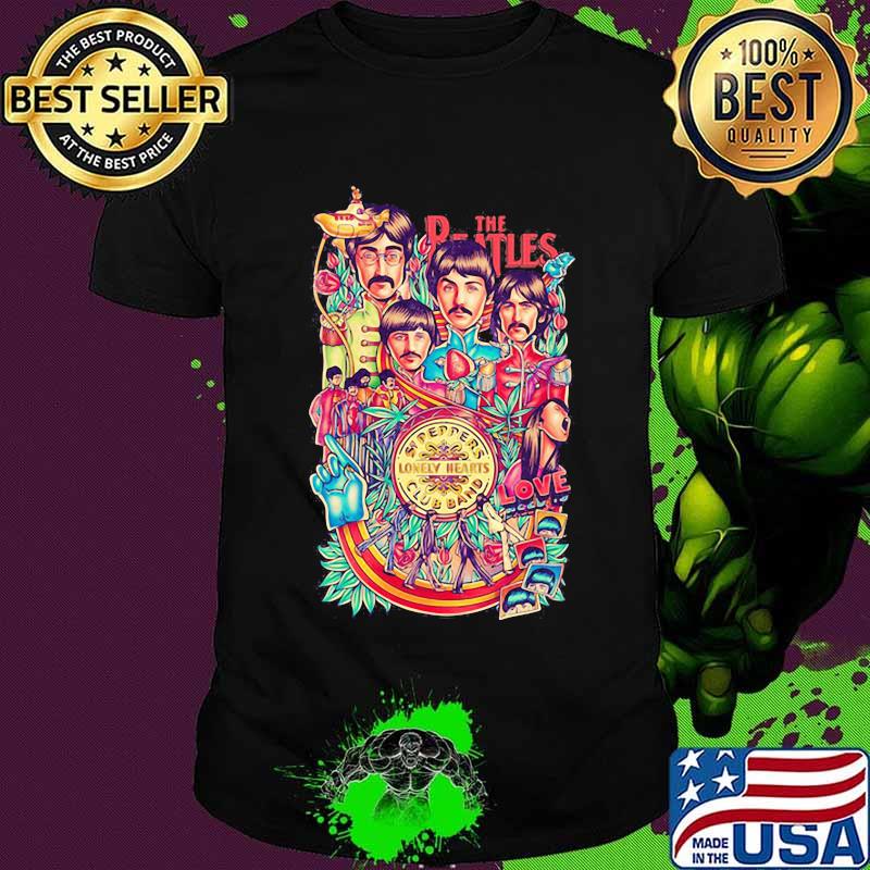 Sgt peppers lonely hearts club band poster shirt