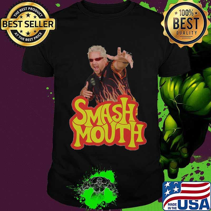 Smask mouth guy fieri shirt