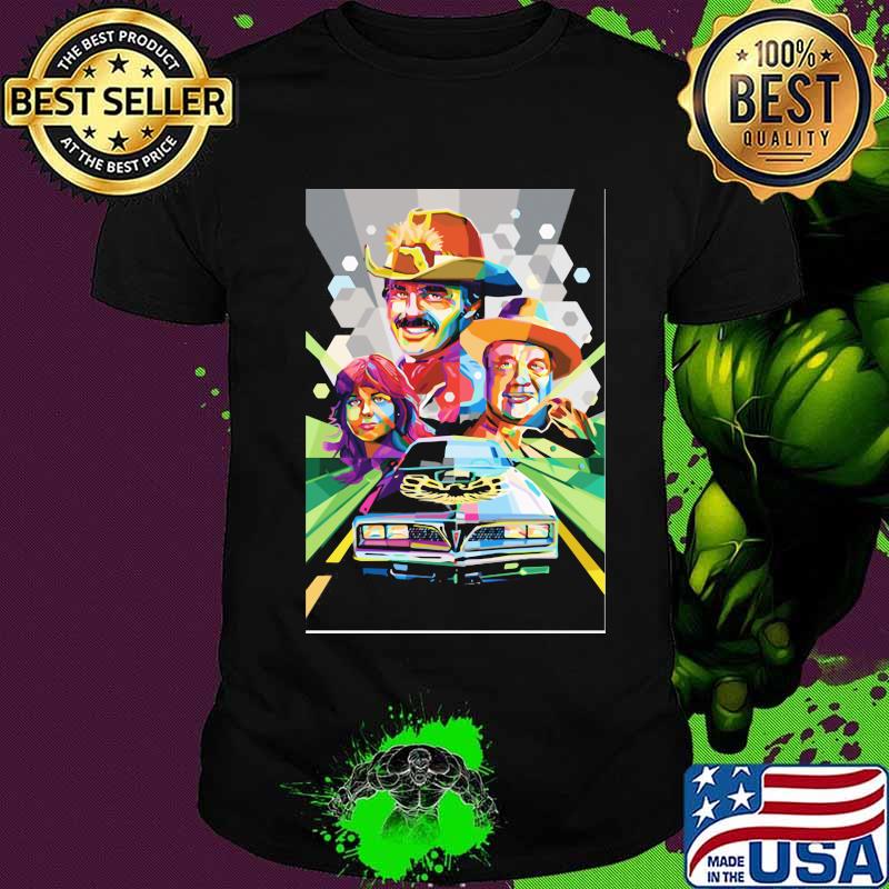 Smokey and the bandit car driver vintage art shirt