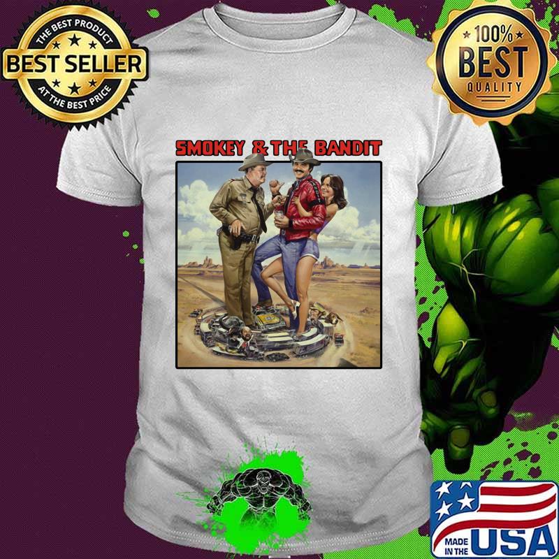 Smokey and the bandit characters vintage shirt