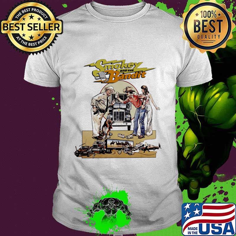 Smokey and the bandit movie car truck vintage shirt