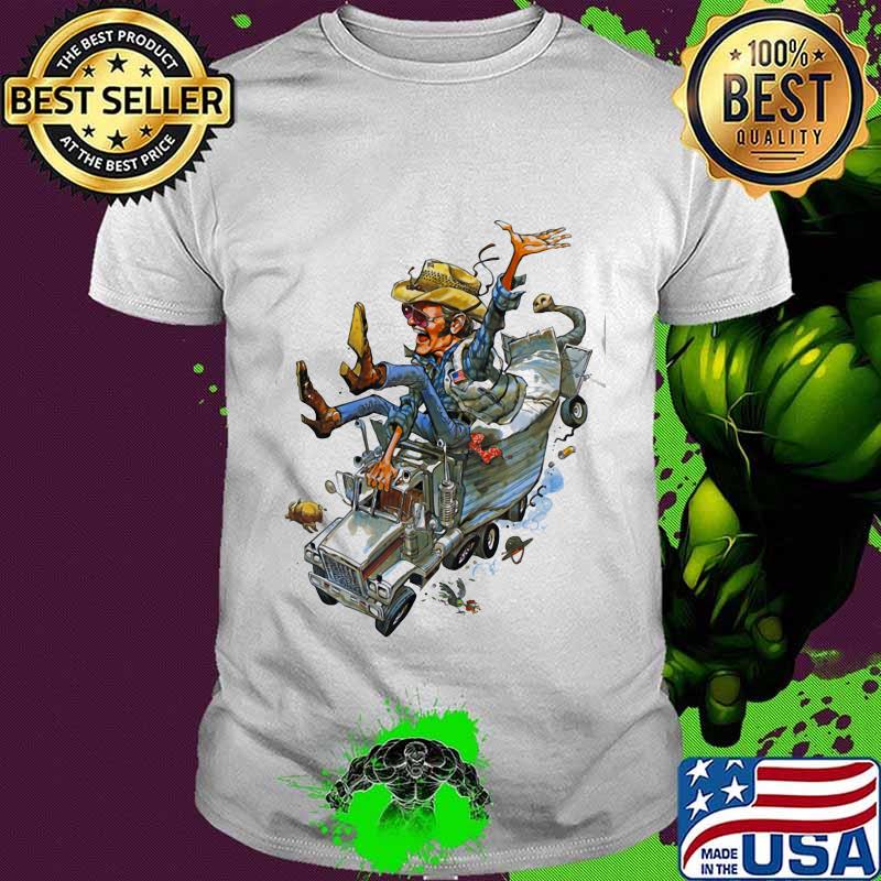 Smokey and the bandit movie truck driver vintage shirt Smokey and the bandit movie truck driver vintage shirt