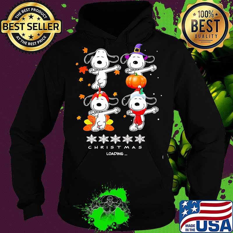 Snoopy christmas loading fall leaves map s Hoodie Snoopy christmas loading fall leaves map s Hoodie