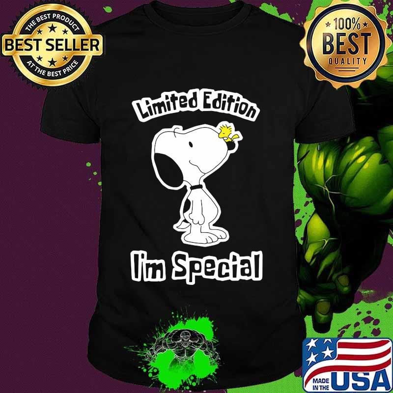 Snoopy limited edition i'm special shirt