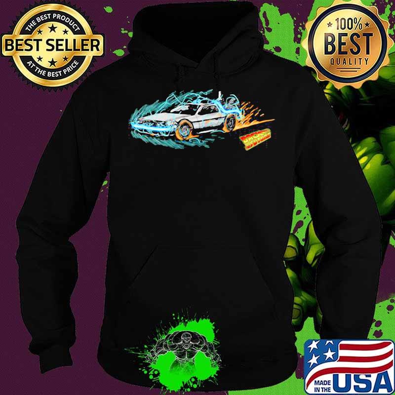 Speeding through time back to the future fire s Hoodie Speeding through time back to the future fire s Hoodie