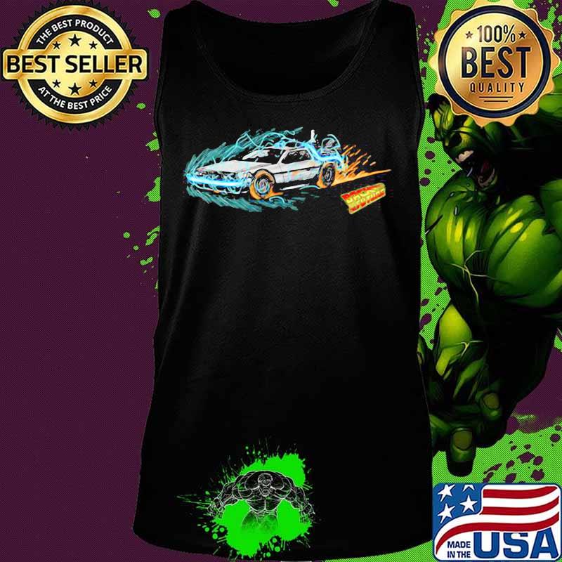Speeding through time back to the future fire s Tank top Speeding through time back to the future fire s Tank top
