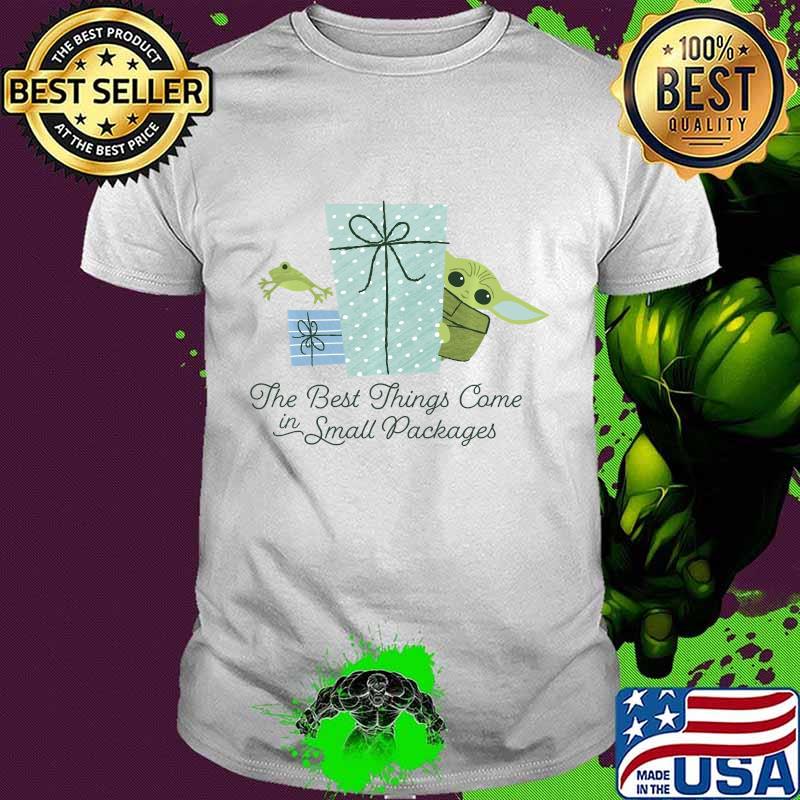 Star Wars Christmas The Child Best Things In Small Packages Shirt