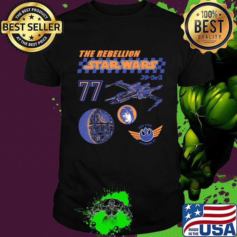 Star Wars The Rebellion Racing Stripes T-Shirt