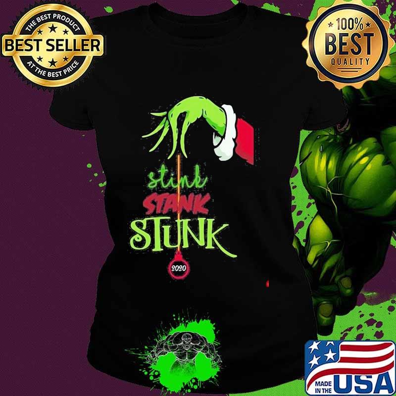 Stink stank stunk santa christmas s Ladies tee Stink stank stunk santa christmas s Ladies tee