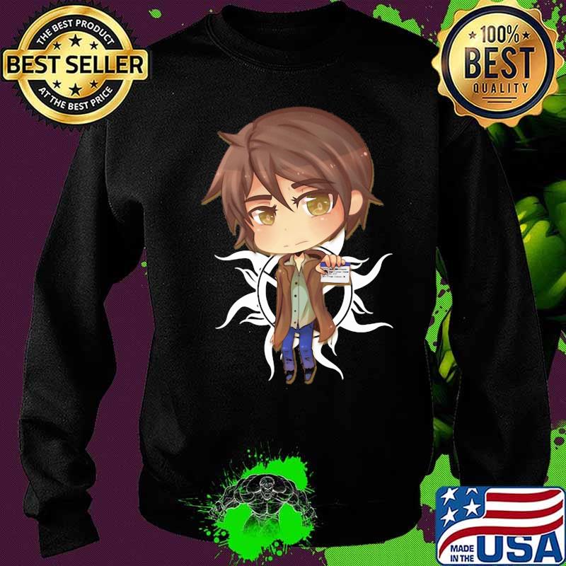 Supernatural dean winchester chibi cartoon s Sweater Supernatural dean winchester chibi cartoon s Sweater