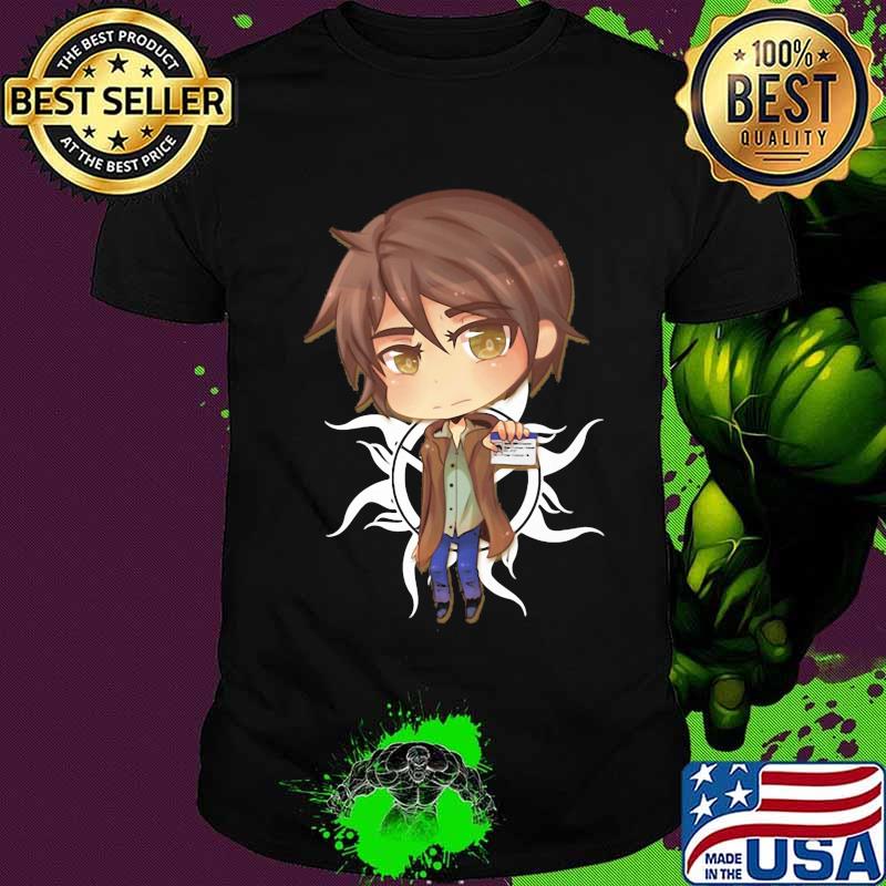Supernatural dean winchester chibi cartoon shirt