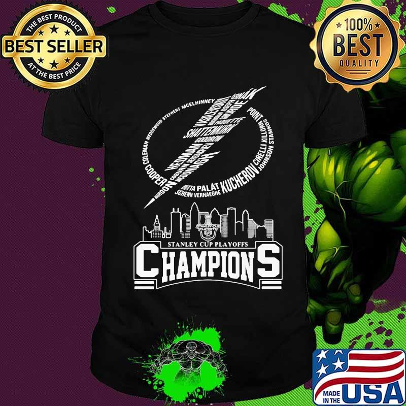 Tampa bay lightning stanley cup champions 2020 logo shirt