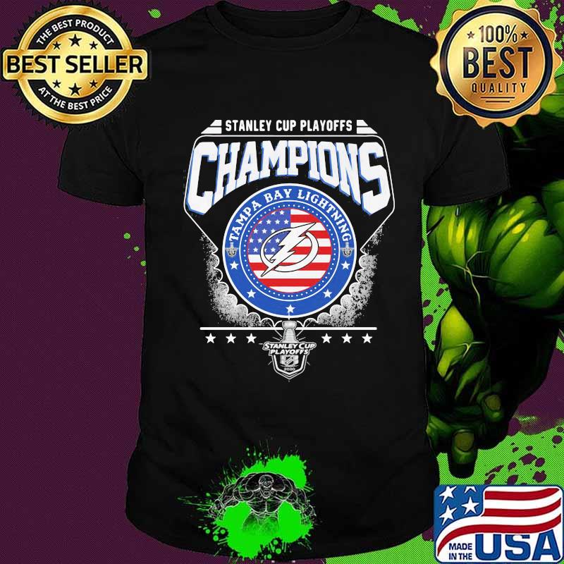 Tampa bay lightning stanley cup playoffs champions 2020 stars shirt