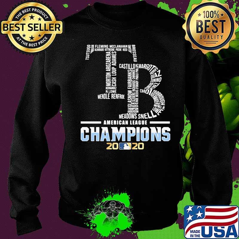 Tampa bay rays logo american league champions 2020 s Sweater Tampa bay rays logo american league champions 2020 s Sweater