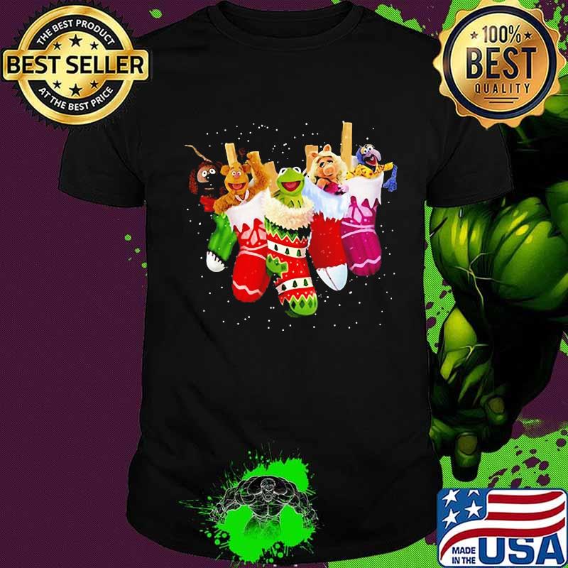 The muppets cartoon merry christmas shirt