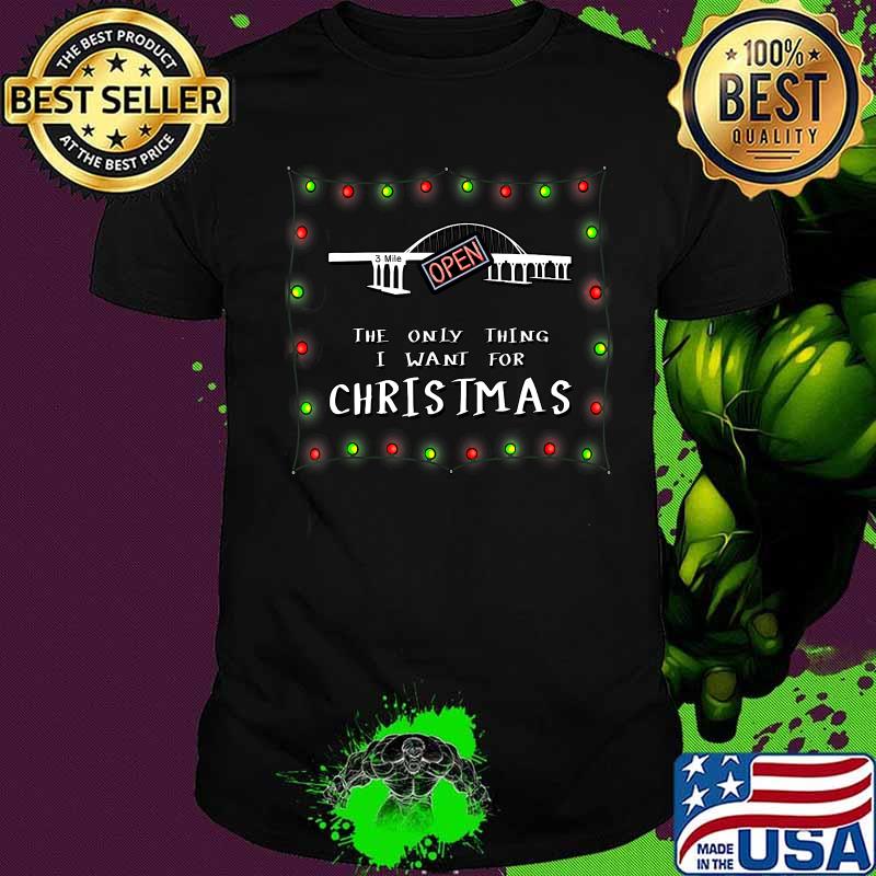 The only thing i want for christmas shirt