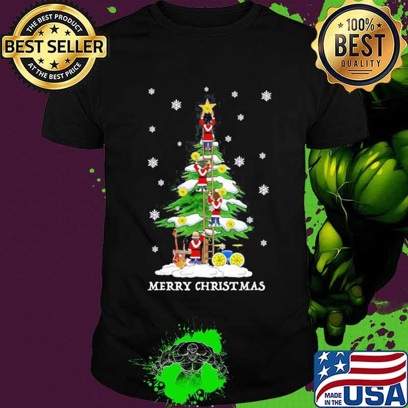 The stone roses merry christmas tree shirt