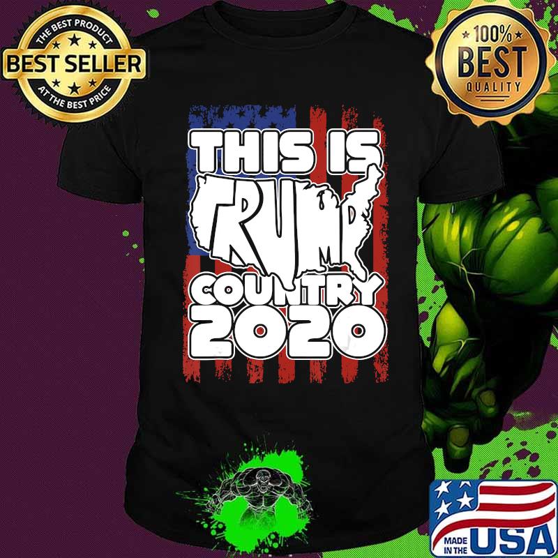 This is Trump Country USA Map & Flag T-Shirt