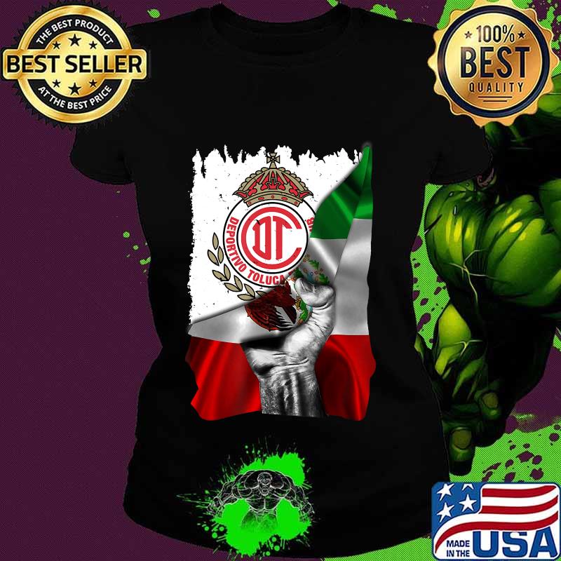 Toluca flag usa football club orgullo mexicano s Ladies tee Toluca flag usa football club orgullo mexicano s Ladies tee