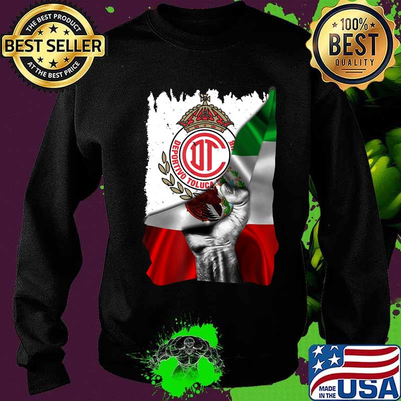 Toluca flag usa football club orgullo mexicano s Sweater Toluca flag usa football club orgullo mexicano s Sweater