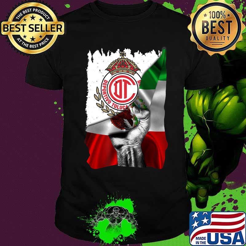 Toluca flag usa football club orgullo mexicano shirt