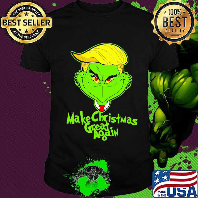 Trump grinch make christmas great again shirt