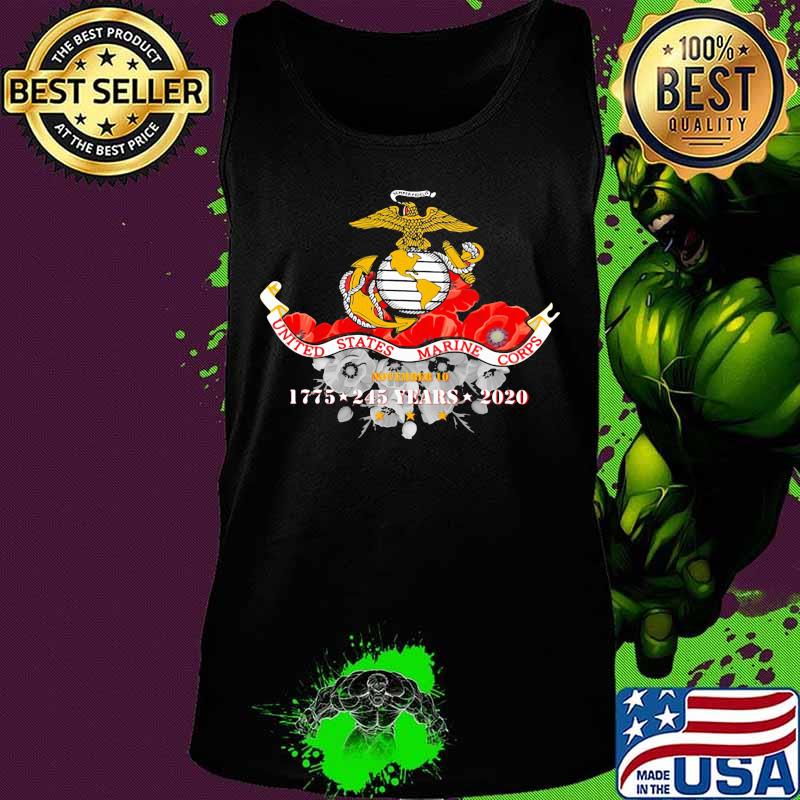 United states marine corps 1775 2020 245 years s Tank top United states marine corps 1775 2020 245 years s Tank top