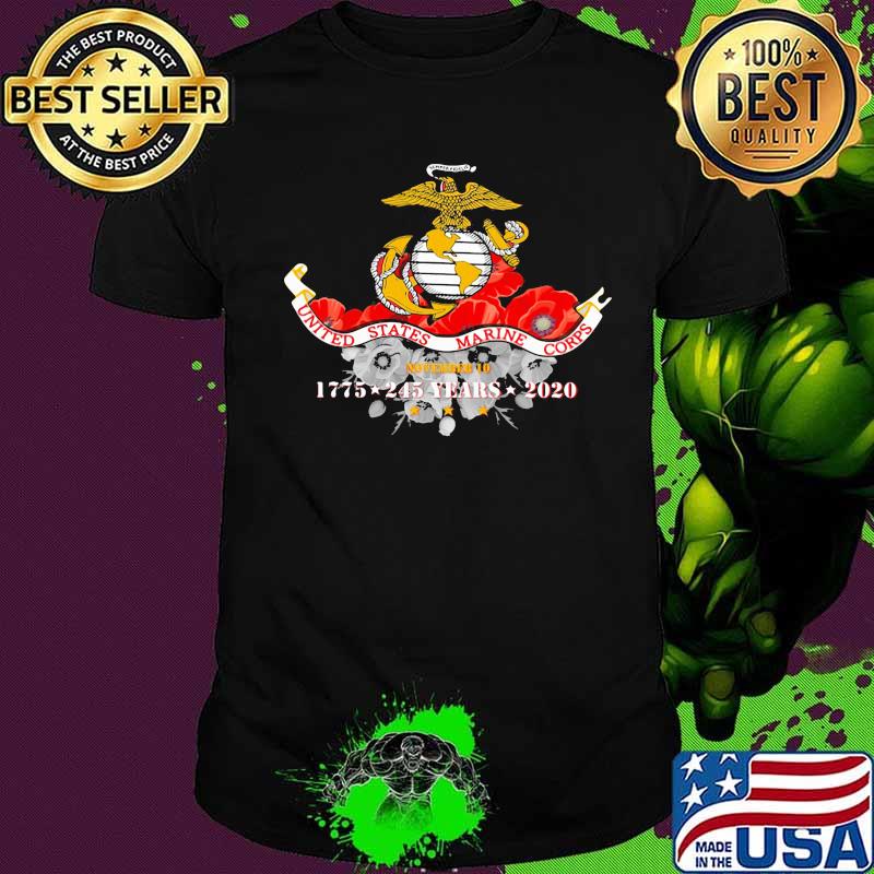 United states marine corps 1775 2020 245 years shirt