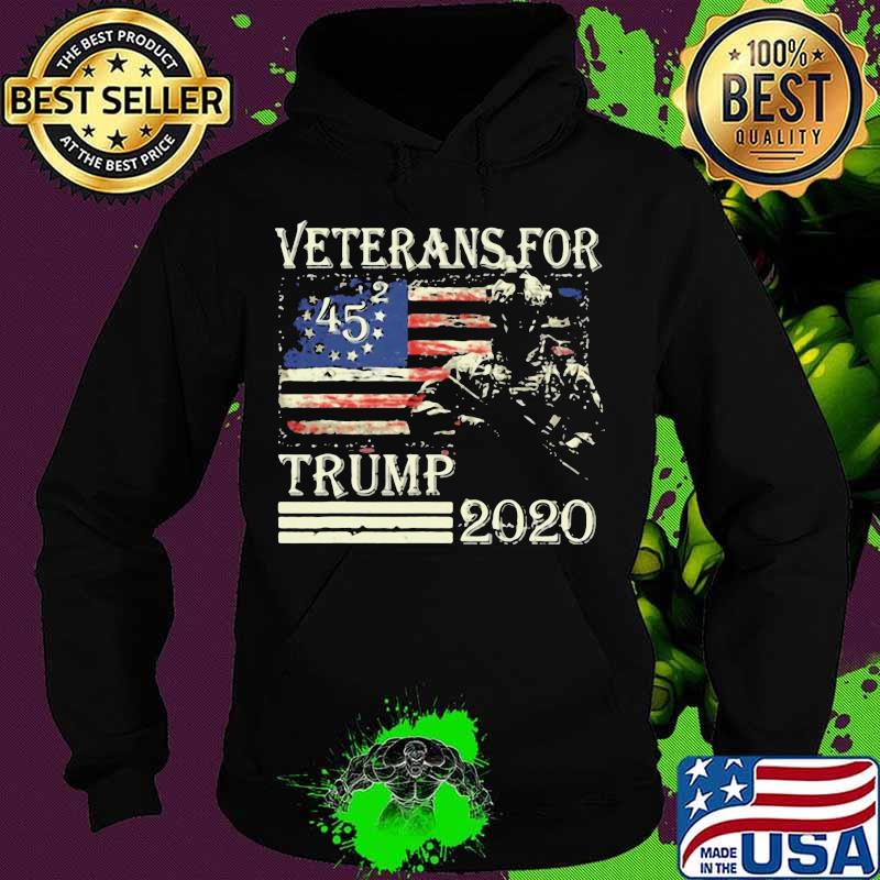 Veterans for trump 2020 american flag vintage s Hoodie Veterans for trump 2020 american flag vintage s Hoodie