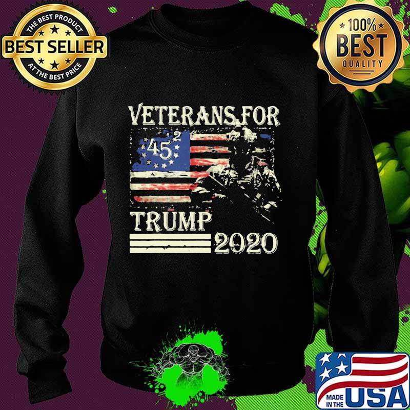 Veterans for trump 2020 american flag vintage s Sweater Veterans for trump 2020 american flag vintage s Sweater